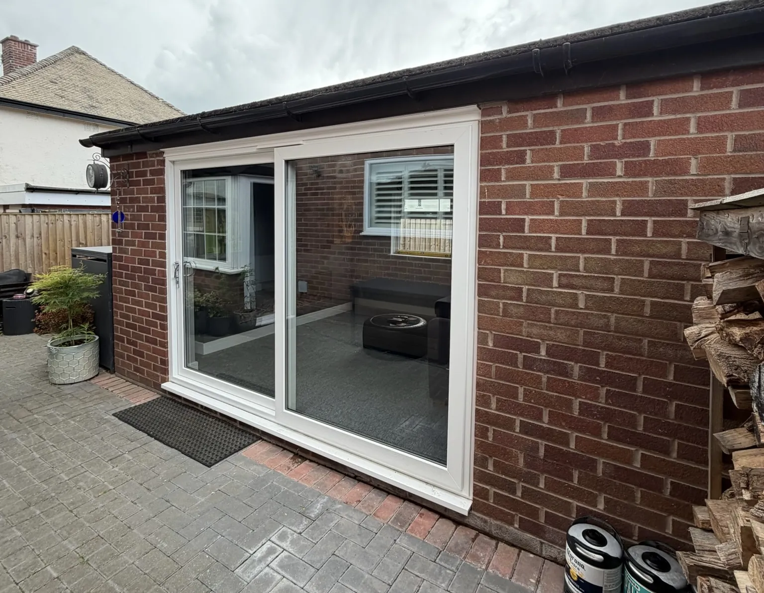 Convert Your Garage project: front