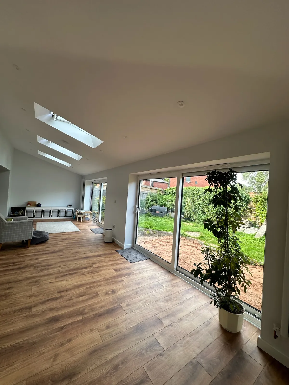 Convert Your Garage project: living